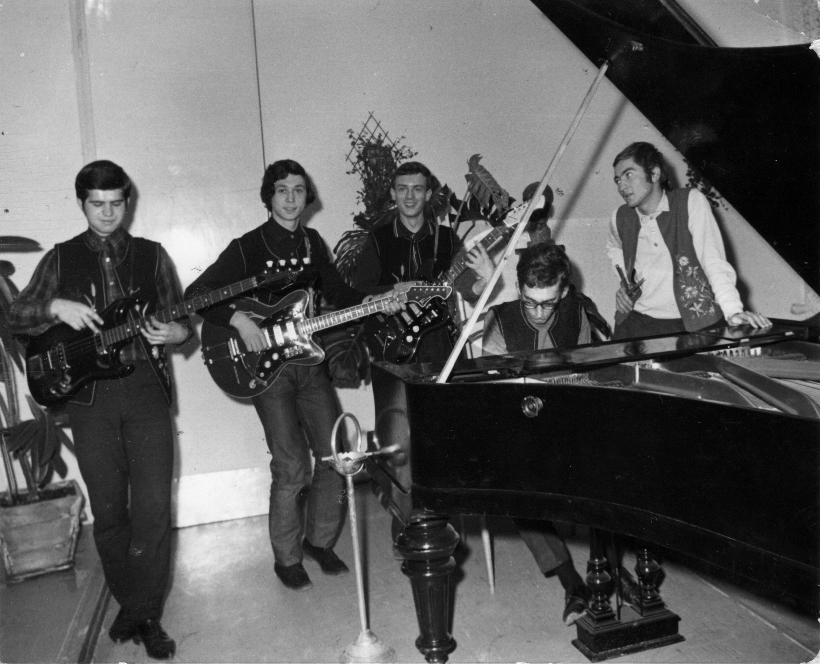 Az Anonymus együttessel 1969-ben